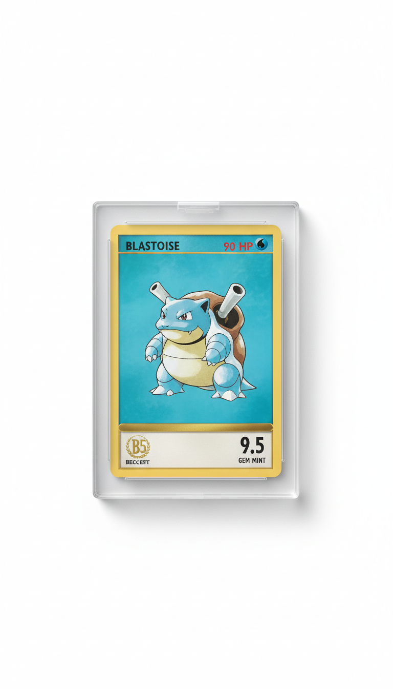 Shadowless Blastoise BGS 9.5
